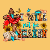 I Will Not Be Shaken Vintage Hoodie | Teevron