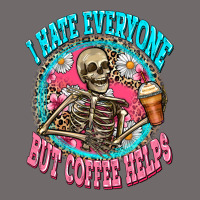 I Hate Everyone But Coffee Helps Urban Heavy Tee | Teevron