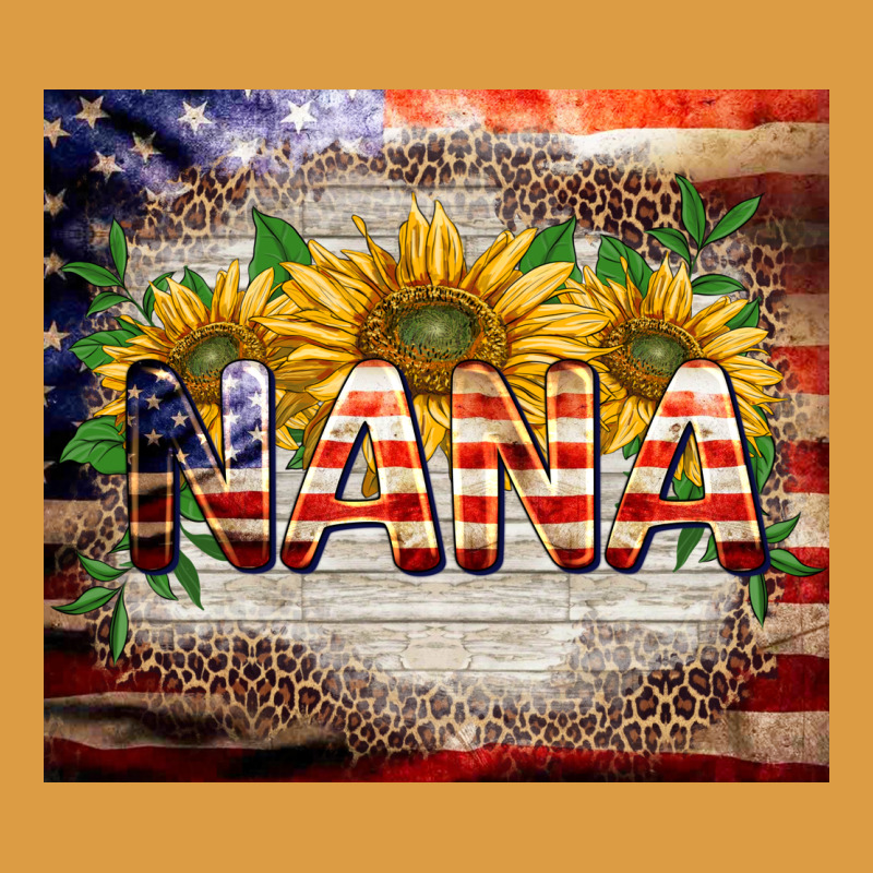 Patriotic Nana Urban Heavy Tee by BarkalooDesign | Teevron
