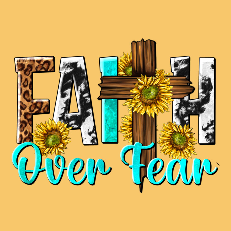 Faith Over Fear Vintage Hoodie by texasbilliewilder | Teevron