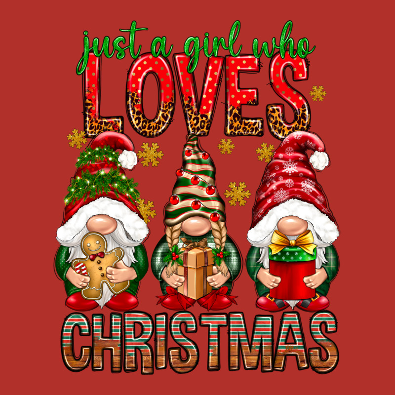 Just A Girl Who Loves Christmas Premium Hoodie by NancyCooperArtShop | Teevron