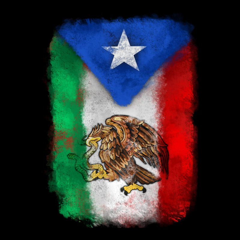 Mexico And Puerto Rico Flag Heavyweight Sweatshirt by Zillion Design Studio | Teevron