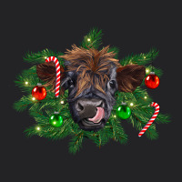 Christmas Highland Calf Vintage Tee | Teevron
