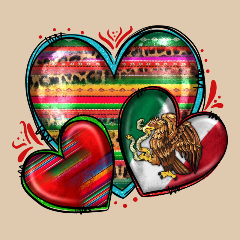 Mexican Hearts Heavyweight Sweatshirt by Zillion Design Studio | Teevron