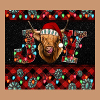 Highland Cow Joy Christmas Tumbler Heavyweight Hoodie | Teevron