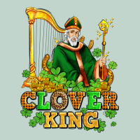 St Patricks Clover King  With Shamrocks Zipper Hoodie | Teevron