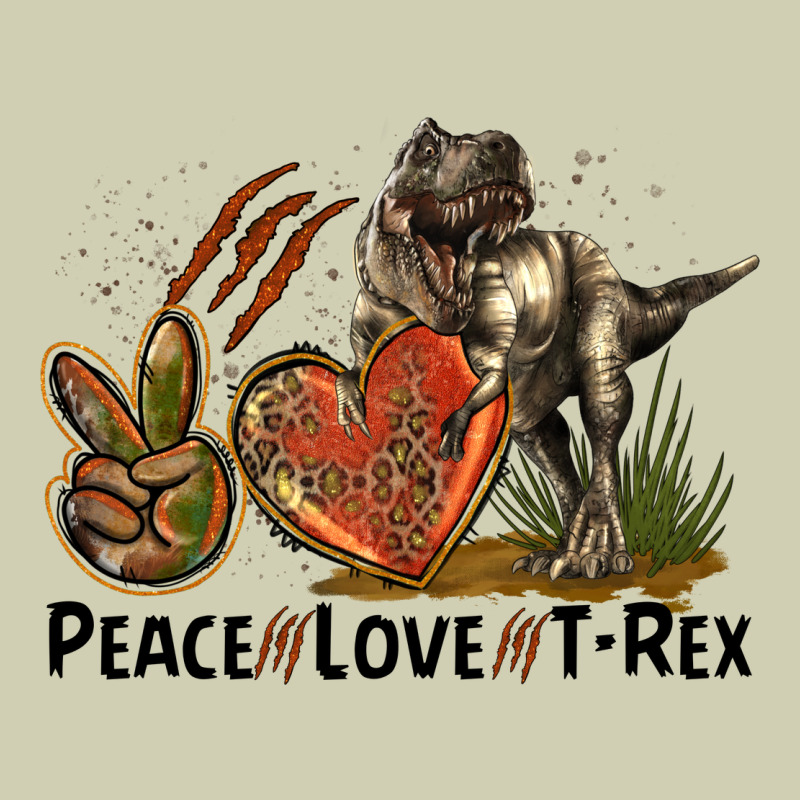 Peace Love T Rex Heavy Core Tee by LillyAllenDesigns | Teevron
