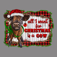 All I Want For Christmas Is A Cow Highland Calf Vintage Tee | Teevron