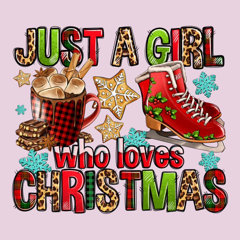 Just A Girl Who Loves Christmas Classic Tee by FaDigitalArtStudio | Teevron