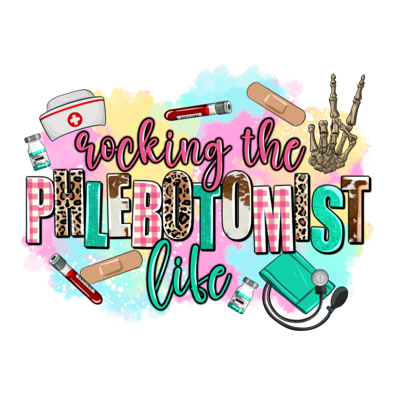 Rocking The Phlebotomist Life Ladies Tee by AdoDesignShop | Teevron