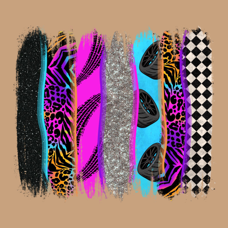 Race Brushstrokes Vintage Tee by Zillion Design Studio | Teevron