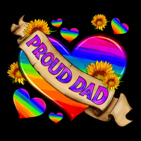 Lgbtq Proud Dad Long Sleeve Tee | Teevron