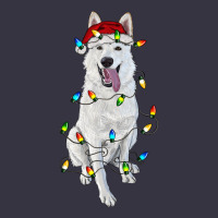 Christmas White Shepherd With Christmas Lights Vintage Hoodie | Teevron