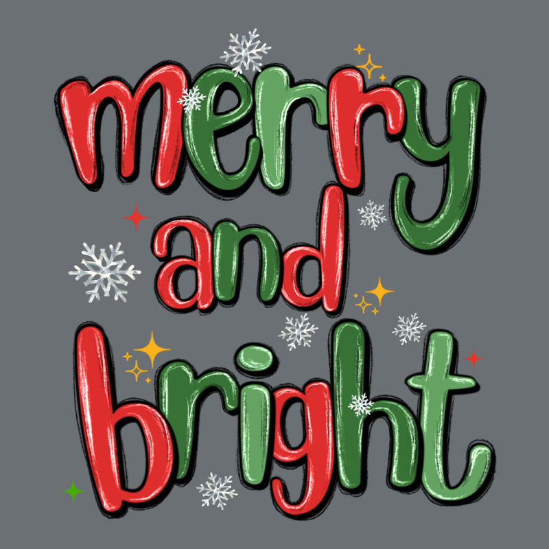 Merry And Bright Premium Hoodie by MaliasSmallBusiness | Teevron