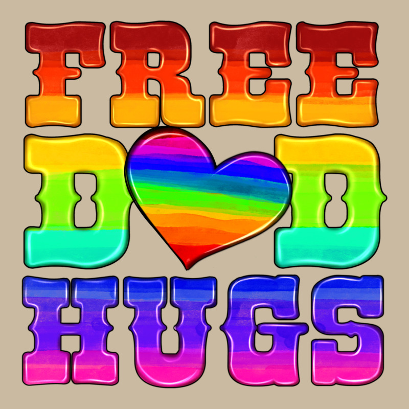 Lgbtq Free Dad Hugs Long Sleeve Tee by HRA Design Shop | Teevron
