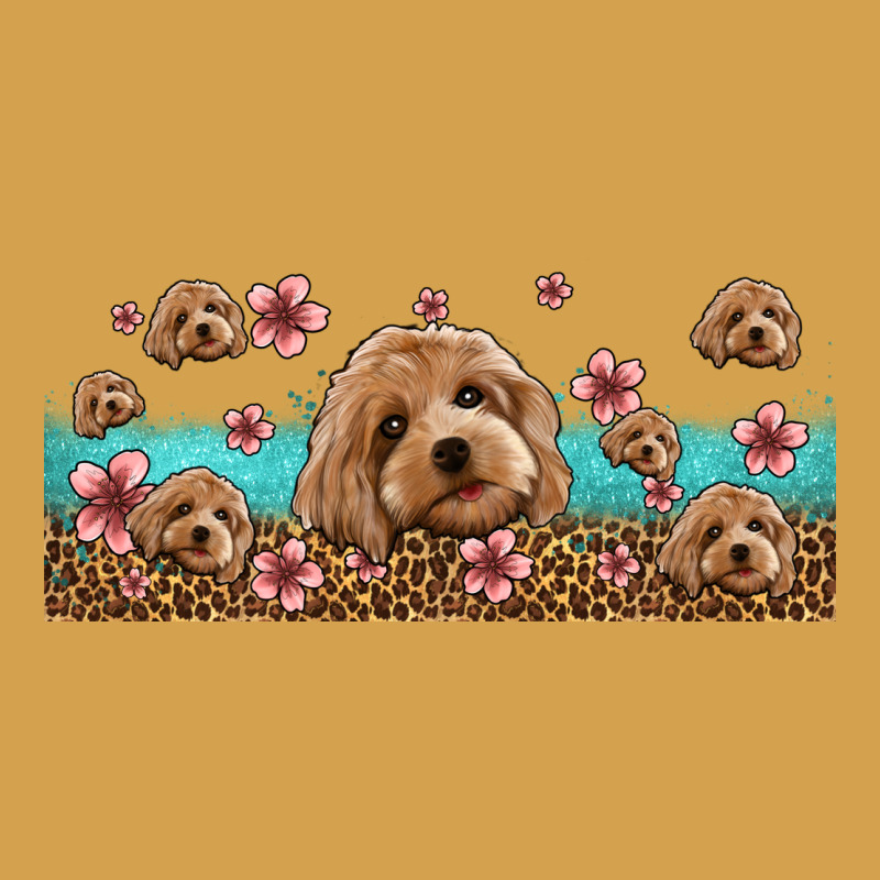 Floral Cockapoo Urban Hoodie by Jasminsmagicworld | Teevron
