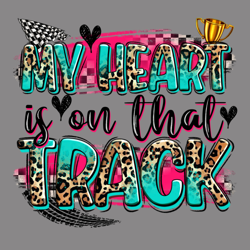 My Heart Is On That Track Vintage Tee by Zillion Design Studio | Teevron