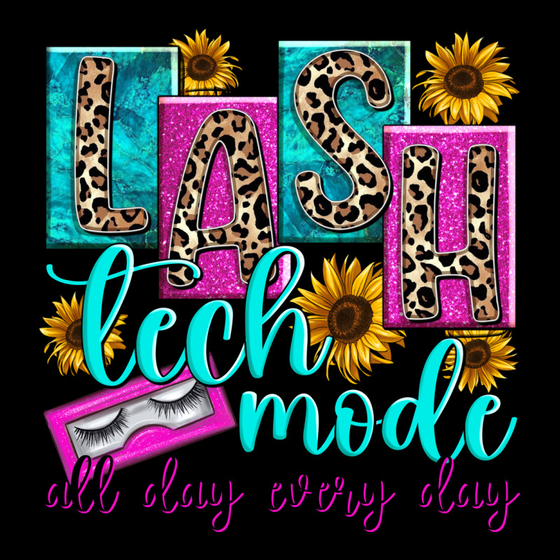 Lash Tech Mode All Day Every Day Heavyweight Sweatshirt by texasbilliewilder | Teevron