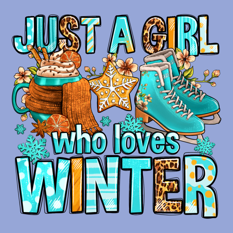 Just A Girl Who Loves Winter Classic Tee by FaDigitalArtStudio | Teevron