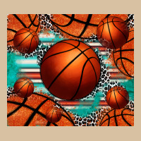 Basketball Leopard Serape Tumbler Heavyweight Hoodie | Teevron