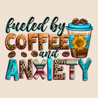 Fueled By Coffee And Anxiety Urban Heavy Tee | Teevron