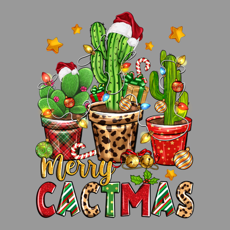 Christmas Cactus Merry Cactmas Vintage Hoodie by Zillion Design Studio | Teevron