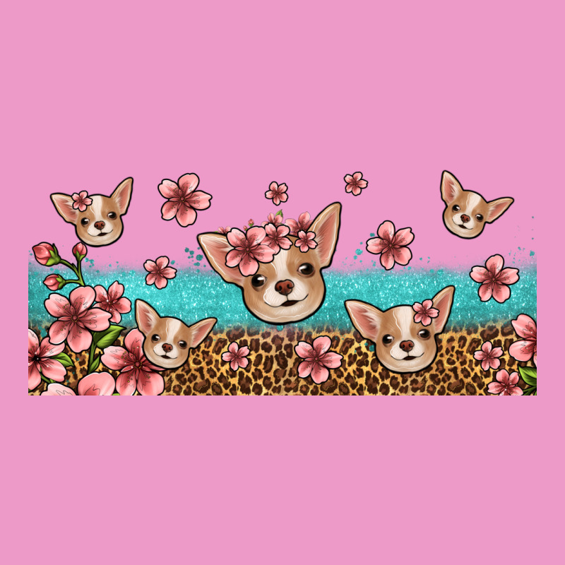 Floral Chihuahua Dogs Urban Hoodie by Jasminsmagicworld | Teevron