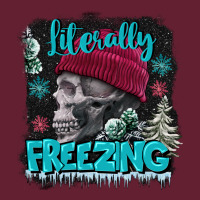 Literally Freezing Skull Classic Tee | Teevron