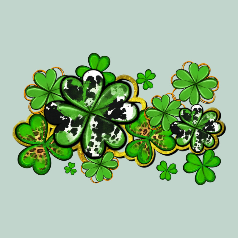 Cowhide And Leopard Shamrocks Zipper Hoodie by AdoDesignShop | Teevron