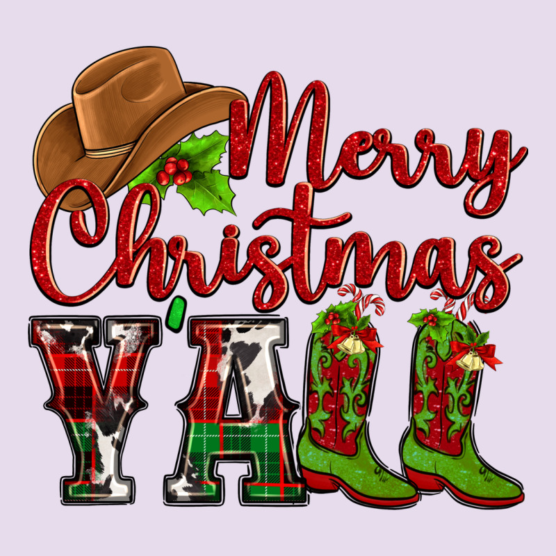 Merry Christmas Y'all Cowboy Premium Hoodie by MaliasSmallBusiness | Teevron