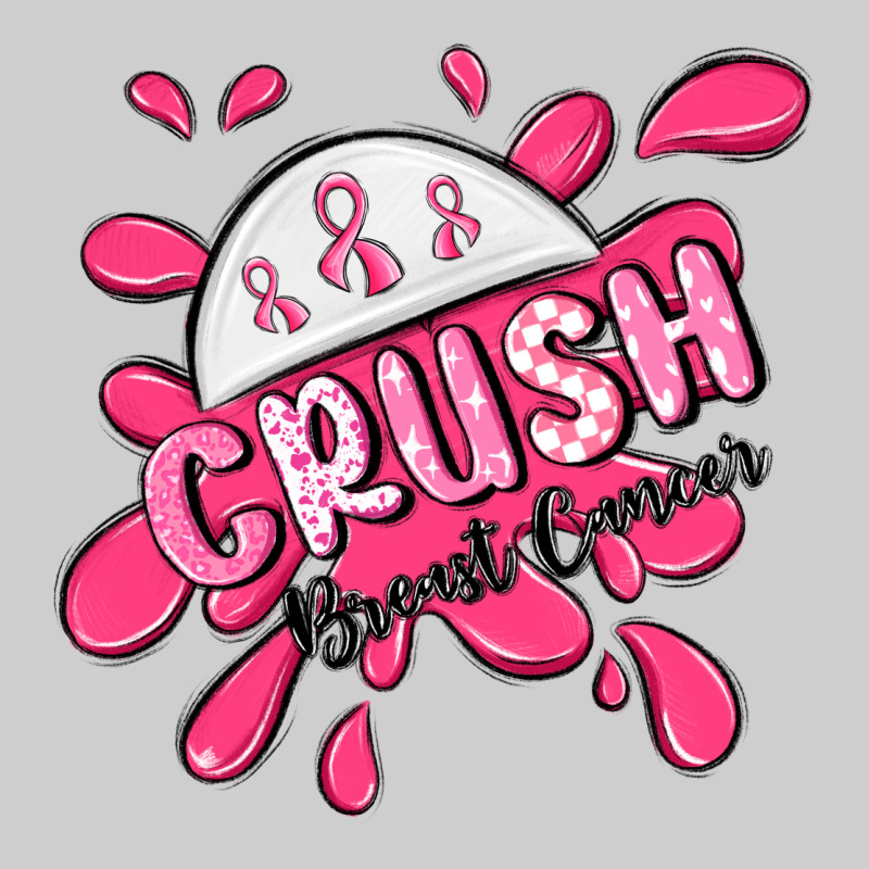 Crush Breast Cancer Premium Sweatshirt by MaliasSmallBusiness | Teevron