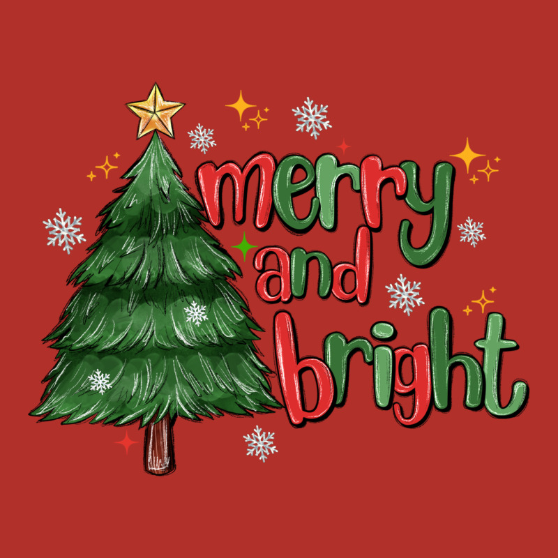 Merry And Bright Premium Hoodie by MaliasSmallBusiness | Teevron