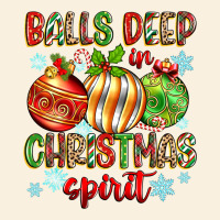 Balls Deep In Christmas Spirit Vintage Hoodie | Teevron