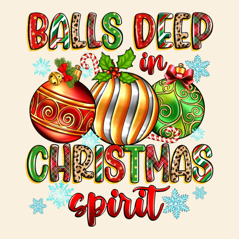 Balls Deep In Christmas Spirit Vintage Hoodie by Zillion Design Studio | Teevron