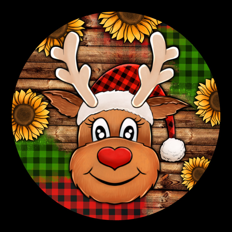 Cute Reindeer Head Christmas Urban Hoodie by Jasminsmagicworld | Teevron
