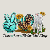 Peace Love Merino Wool Sheep Heavy Core Tee | Teevron