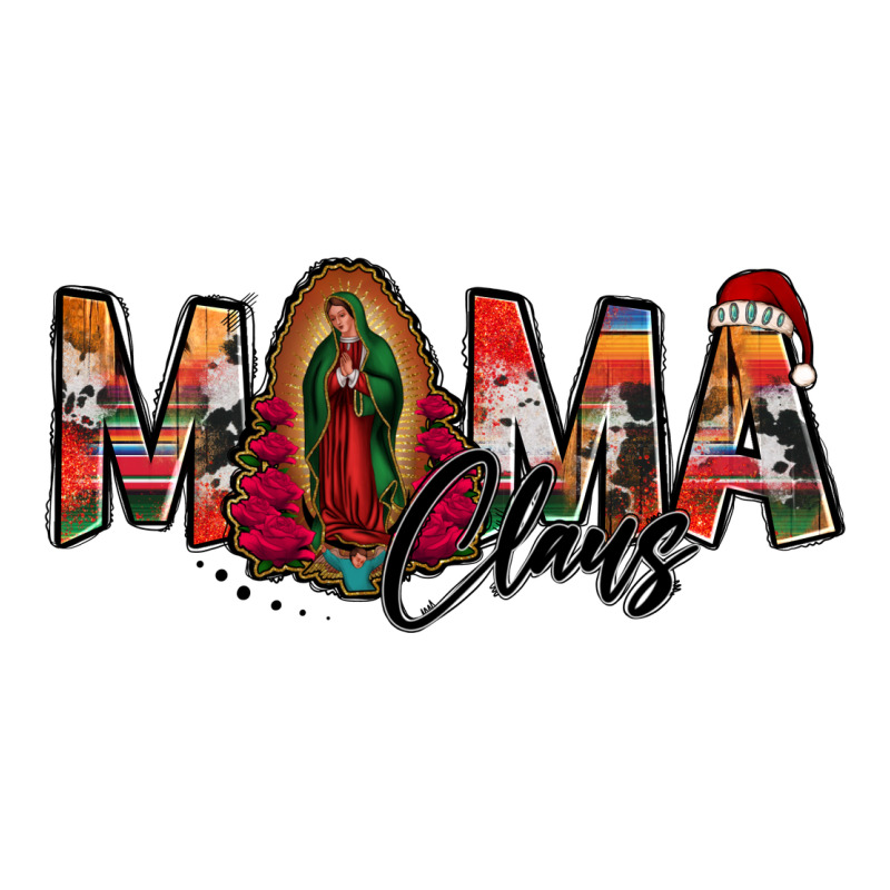 Mama Claus Lady Of Guadalupe Heavyweight Hoodie by Jasminsmagicworld | Teevron