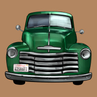 Western Green Truck Front View Long Sleeve Tee | Teevron