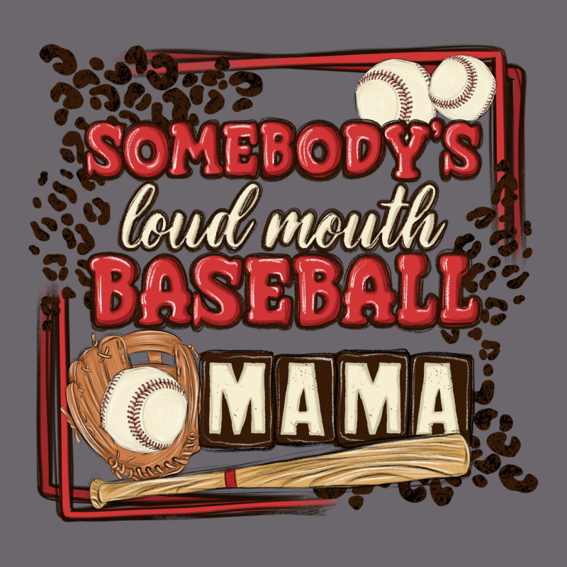 Somebody's Loud Mouth Baseball Mama Premium Sweatshirt by MaliasSmallBusiness | Teevron