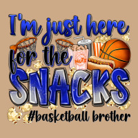 I'm Just Here For The Snacks #basketball Brother Vintage Hoodie | Teevron