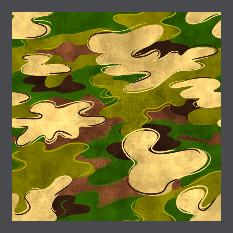 Camouflage Seamless Pattern Zipper Hoodie by BundleAndBundleShop | Teevron
