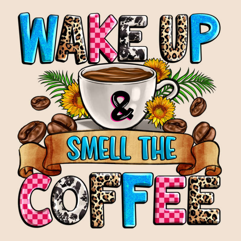Wake Up And Smell The Coffee Urban Heavy Tee by Zillion Design Studio | Teevron
