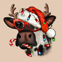 Christmas Cow With Antlers Urban Hoodie | Teevron