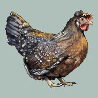 Cream Legbar Chicken Heavyweight Hoodie | Teevron