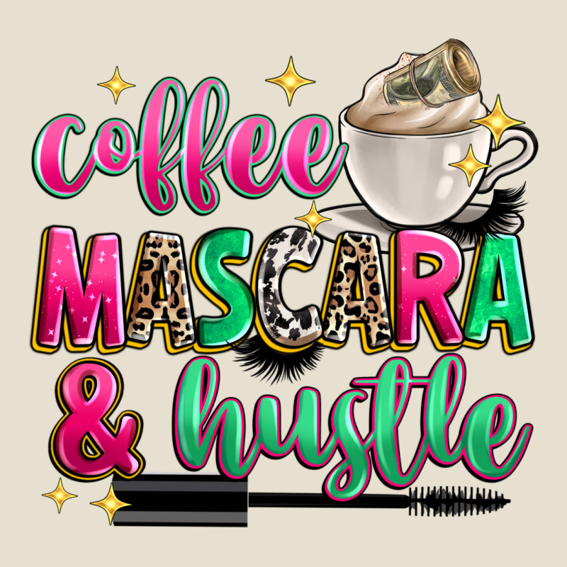 Coffee Mascara And Hustle Urban Heavy Tee by Zillion Design Studio | Teevron