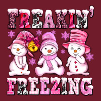 Freaking Freezing With Snowmans Zipper Hoodie | Teevron