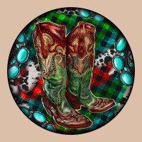 Christmas Cowboy Boots Urban Heavy Tee | Teevron