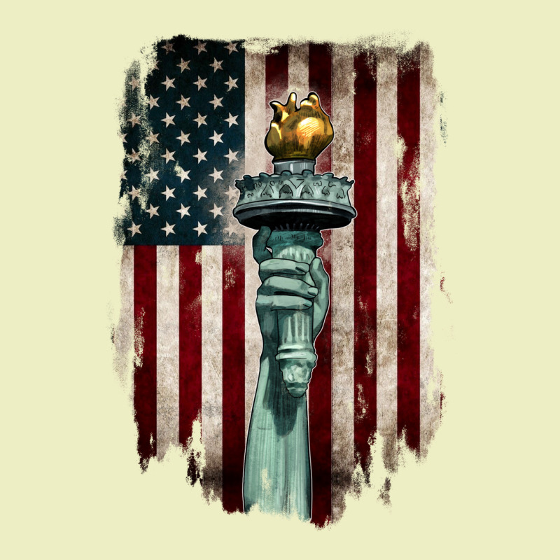 Statue Of Liberty Torch Urban Hoodie by BarkalooDesign | Teevron