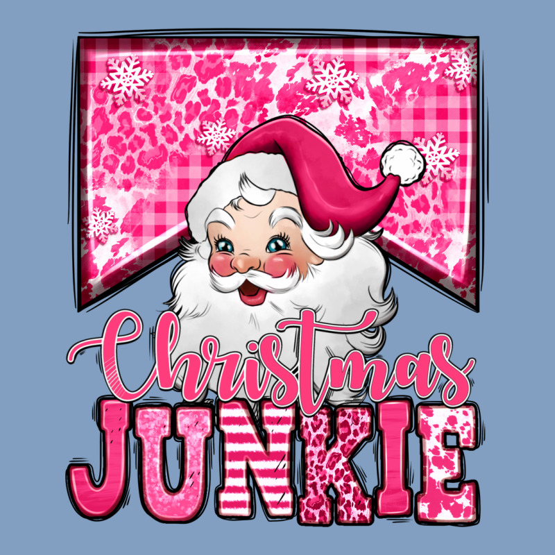 Pink Christmas Junkie Santa Claus Urban Hoodie by Jasminsmagicworld | Teevron