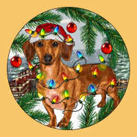 Dachshund Christmas Tree Vintage Hoodie | Teevron
